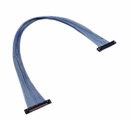 15cm 30 cabo coaxial ultra flexível de Pin Lvds Over Coax 0.4mm