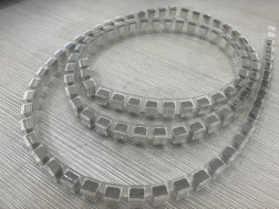 proteção de 10x13mm EMI Foam Gasket Plating Conductive