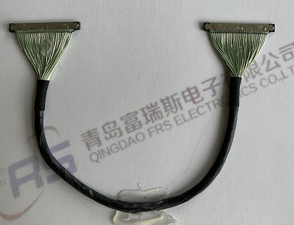 Awg42 0.4mm LVDS cabografam 50 o chicote de fios do farol do carro do Pin 190mm