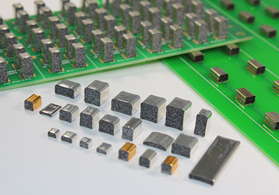 SMT EMI Foam Gasket Conductive SMF que protege o chapeamento do Au