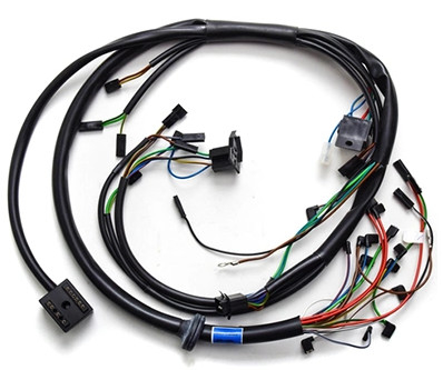 sinal dobro do protetor 18awg do conjunto de cabo do chicote de fios do fio de 100cm para o áudio do carro