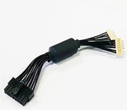 Chicote de fios ondulado do fio do motor da baixa tensão, cablagens do veículo do RF para o reboque