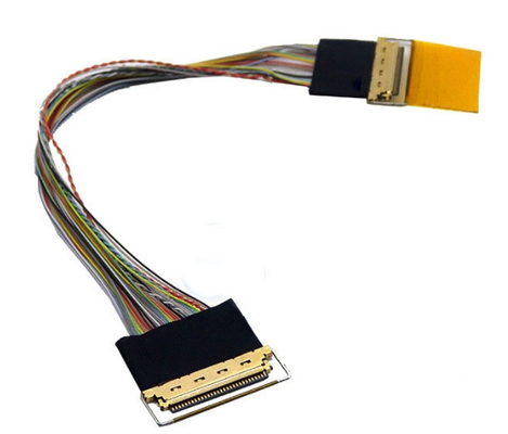 Cabo 30 Pin Modeling do chicote de fios 240mm 0.5mm do fio do LCD LVDS