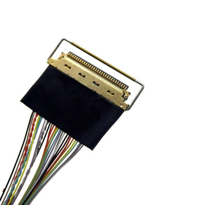 Cabo 30 Pin Modeling do chicote de fios 240mm 0.5mm do fio do LCD LVDS
