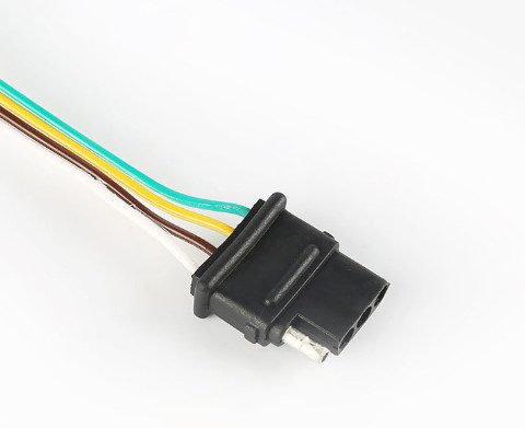 chicote de fios 3 Pin Universal Motorcycle do fio do poder Awg18 de 1.5m
