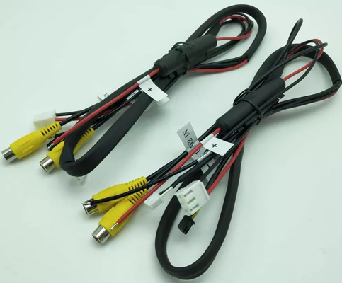 O fio fêmea do conjunto de cabo 18awg aproveita o poder de MDVR para o áudio do carro