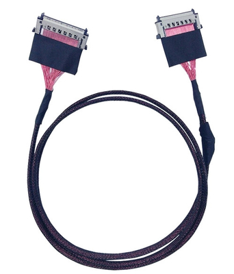 automóvel flexível do conjunto de cabo coaxial do automóvel de 50cm