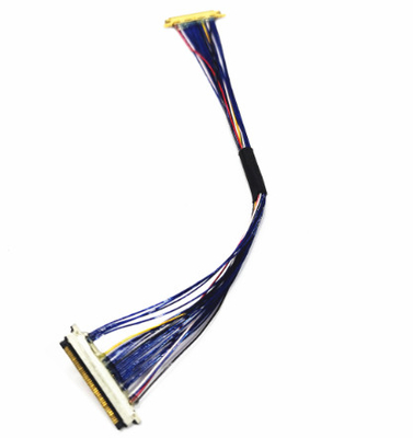 Micro cabo coaxial eletrônico 360mm Kel Flat Single Shield