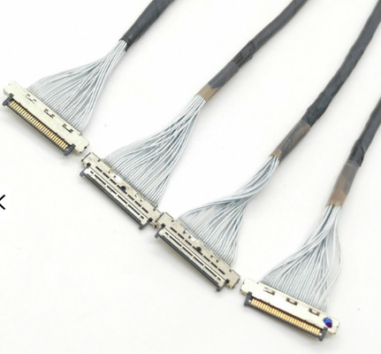 fio co-axial 330mm Kel Cable For Pcb Connection da câmera de 0.4mm micro