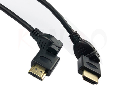 1080p 360 alta velocidade do cabo 8.0mm Hdmi do grau 4k ultra Hd Hdmi com ethernet