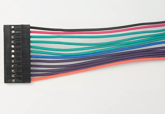 24 Pin Camera Cable Assemblies Male ao fio fêmea do Cctv